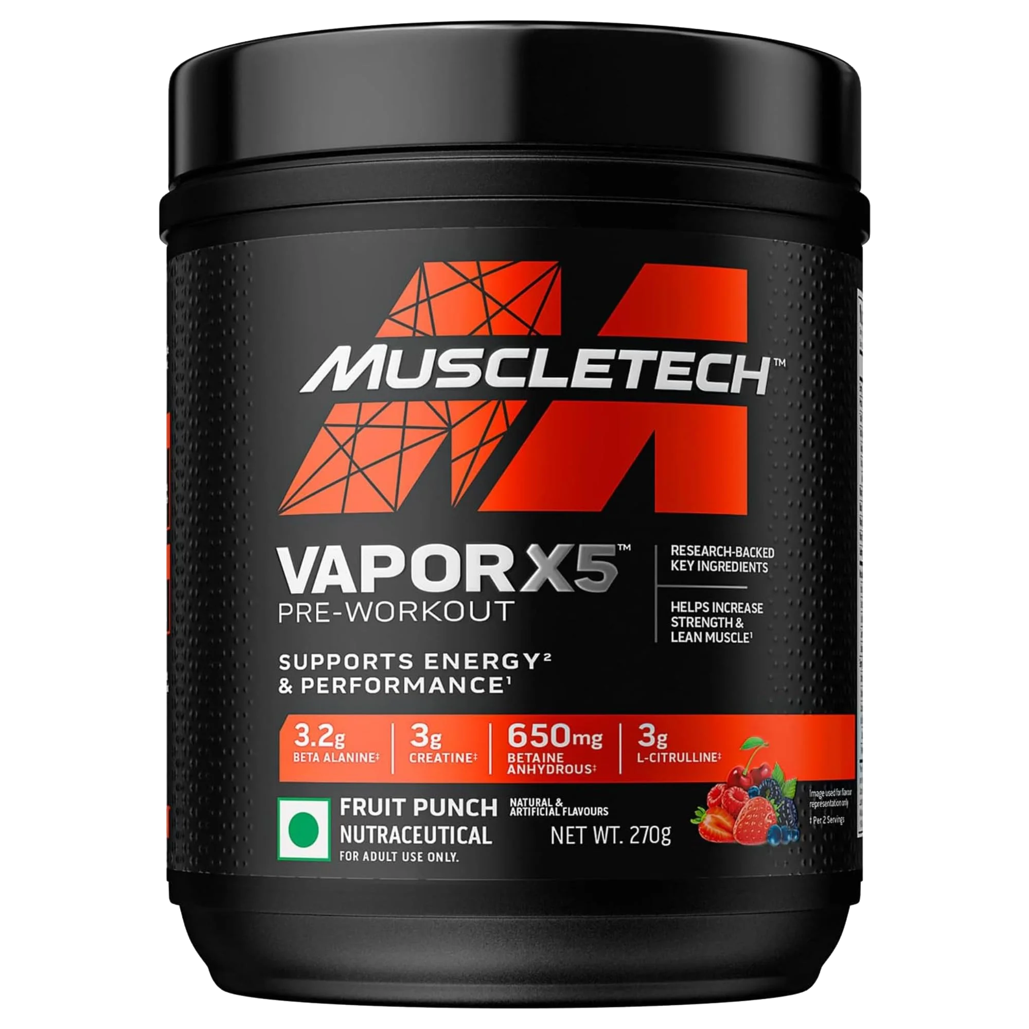 MUSCLETECH Next Gen VaporX5 Preworkout 30 Serving